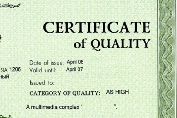Перевод сертификатов качества в Краснодаре